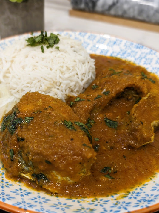 Classic Fish Rice Platter
